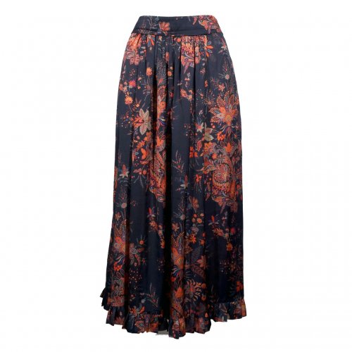 PACO RABANNE MAXI FLORAL SKIRT SIZE:FR42