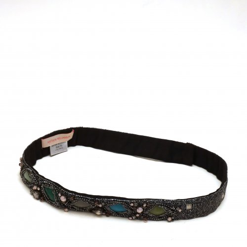 MATTHEW WILLIAMSON BELT WITH BEADS AND CRYSTALS SIZE:75