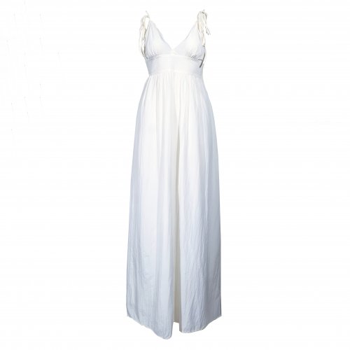 DKNY OFF-WHITE LONG DRESS US6 